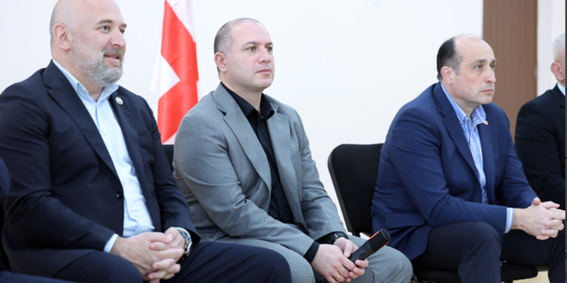 მინისტრი გივი მიქანაძე ქალაქ ზესტაფონში საჯარო სკოლების მოსწავლეთა მშობლებს შეხვდა