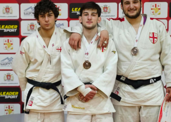 ძიუდოში საქართველოს ჩემპიონატზე ქუთაისლებმა სამი ბრინჯაოს მედალი მოიპოვეს
