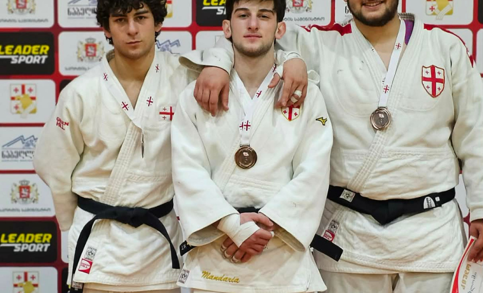 ძიუდოში საქართველოს ჩემპიონატზე ქუთაისლებმა სამი ბრინჯაოს მედალი მოიპოვეს
