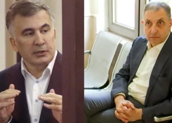 მიხეილ სააკაშვილი და ზურაბ ნოღაიდელი სასამართლო პროცესზე ერთმანეთს დაუპირისპირდნენ