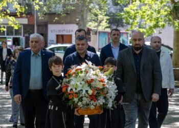 ქუთაისში მეორე მსოფლიო ომში დაღუპულთა ხსოვნას პატივი მიაგეს