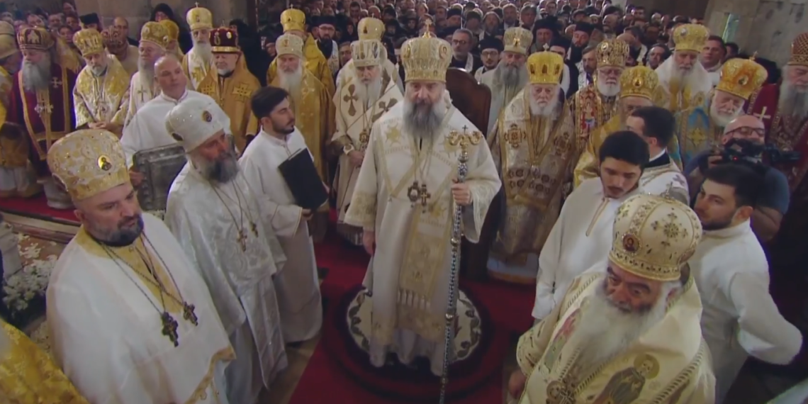 სვეტიცხოველში ახალარჩეული პატრიარქის ინტრონიზაცია მიმდინარეობს