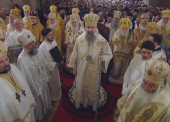 სვეტიცხოველში ახალარჩეული პატრიარქის ინტრონიზაცია მიმდინარეობს