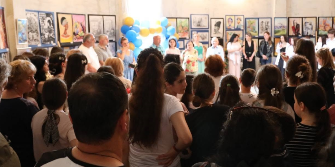 წყალტუბოს სამხატვრო სკოლაში საზაფხულო გამოფენა გაიხსნა
