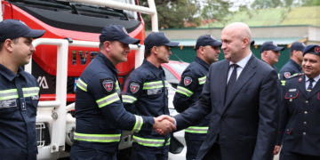 იმერეთში შინაგან საქმეთა მინისტრმა სულხან თამაზაშვილმა სამინისტროს სტრუქტურულ დანაყოფებში სამუშაო შეხვედრები გამართა