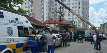ქუთაისში  კონსტრუქციის ქვეშ მოყოლილი მუშა გარდაიცვალა