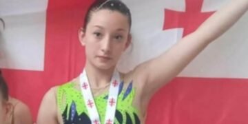 ქუთასელმა ანა ჭანტურიამ, სპორტულ აკრობატიკაში ოქროს მედალი მოიპოვა