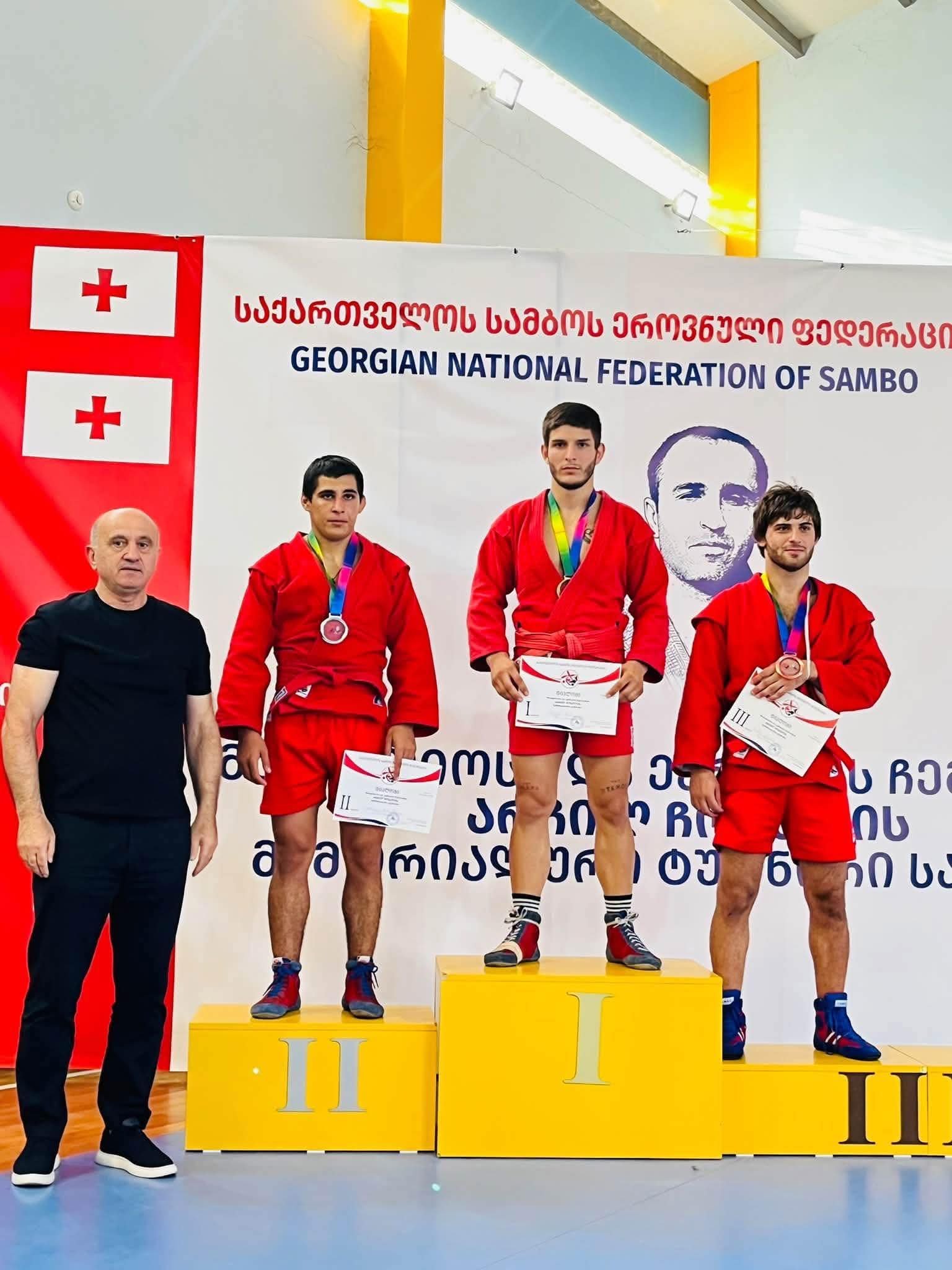 ვანელი სპორტსმენი ბეჟან ხურციძე სამბოს ტურნირის გამარჯვებულია