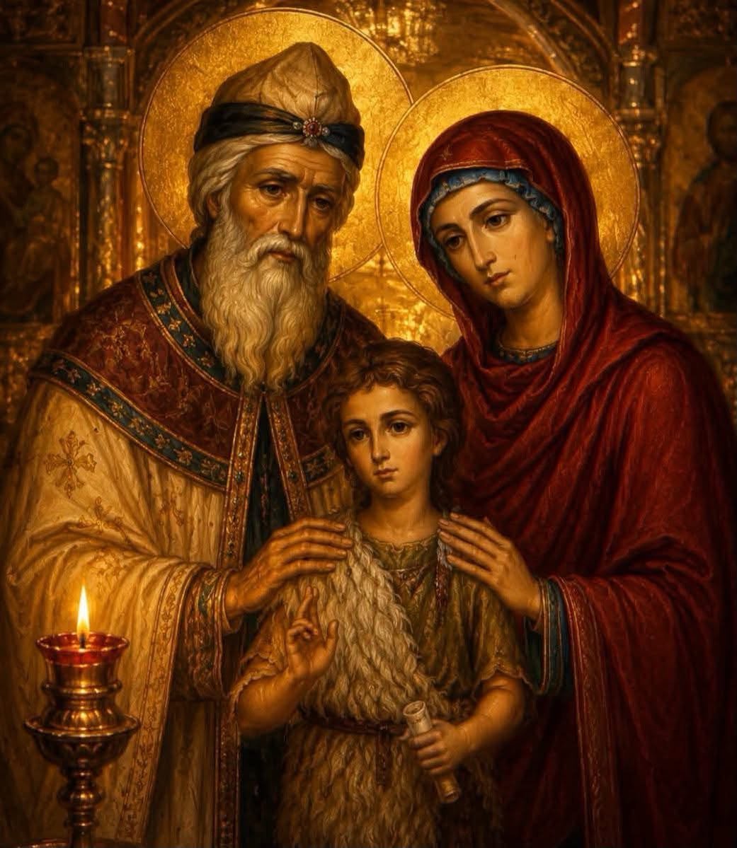 დღეს წმიდა იოანე ნათლისმცემლის მშობლები ხსენების დღეა