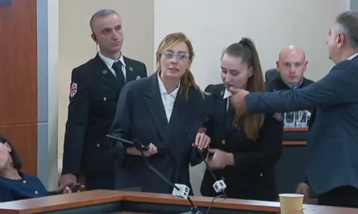 ხატია დეკანოიძე საკონსტიტუციო სასამართლოს სხდომათა დარბაზიდან გააძევეს